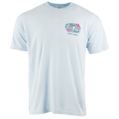 Ron Jon Myrtle Beach SC Distressed Floral Surf Tee