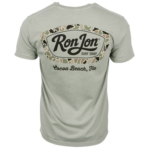 Ron Jon Cocoa Beach FL Camo Outline Tee