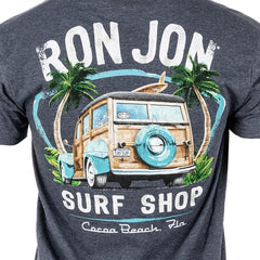 Ron Jon Cocoa Beach FL Distressed Back To Woody Tee