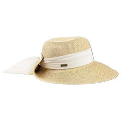 Ron Jon Women's Natural Bow Back Paperbraid Hat