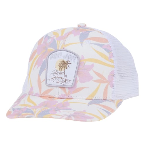 Salty Crew Ron Jon Women's Bloomed Trucker Hat