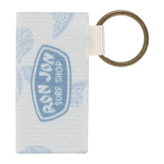 Thread Ron Jon White Turtle Lip Balm Keychain