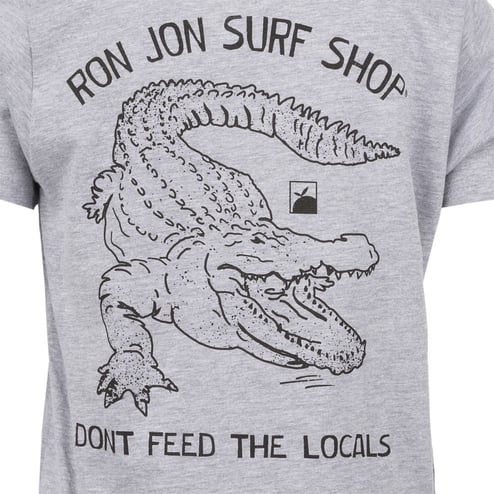 Flomotion Ron Jon Kids Locals OG Heather Grey Tee