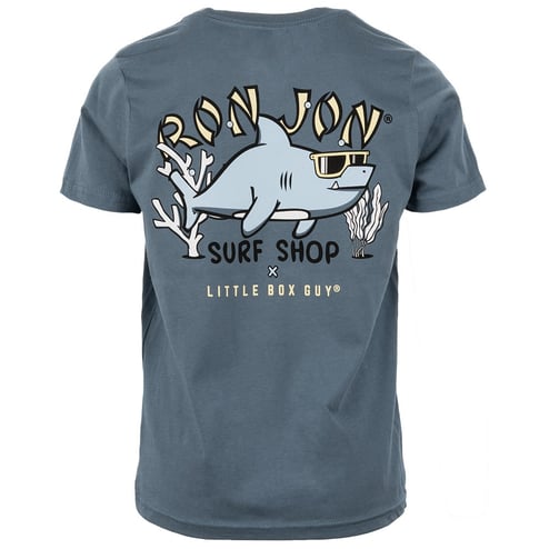 Little Box Guy Ron Jon Kids Reef Sharks Tee