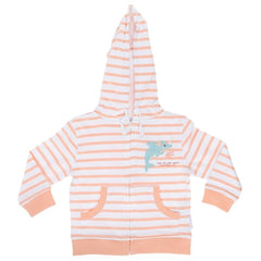 Earth Nymph Ron Jon Cocoa Beach FL Summer Dolphin Baby Girl Zip Hoodie