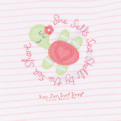 Earth Nymph Ron Jon Baby Girl Turtle Shell Romper