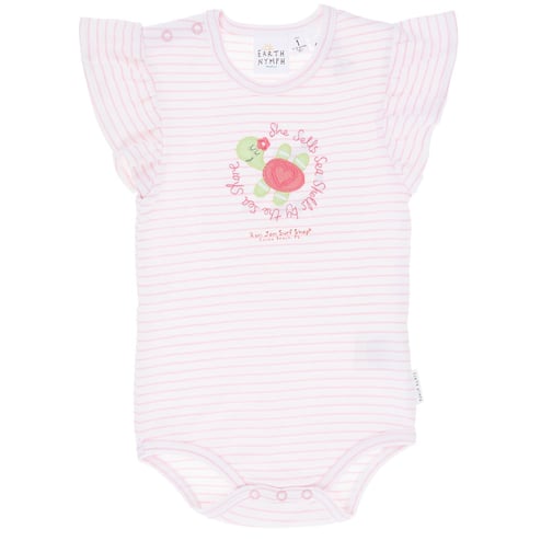 Earth Nymph Ron Jon Baby Girl Turtle Shell Romper