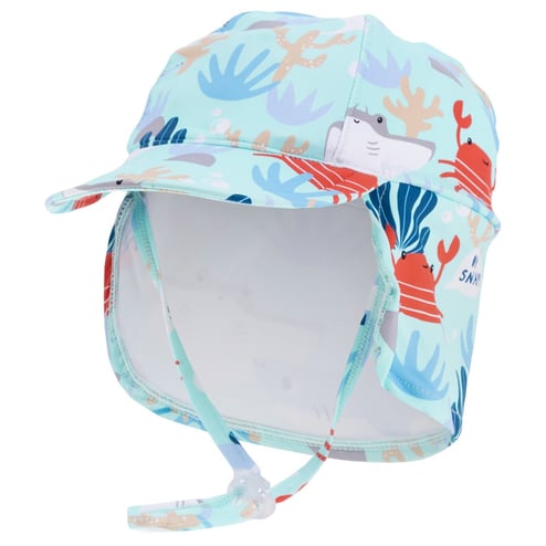 Earth Nymph Baby Oceanic Legionnaire Sun Hat - Large