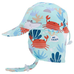 Earth Nymph Baby Oceanic Legionnaire Sun Hat - Large