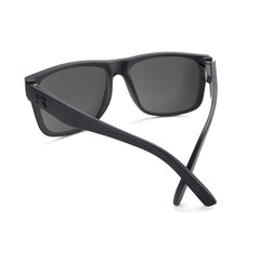 Knockaround Torrey Pines Matte Black on Black / Sky Blue